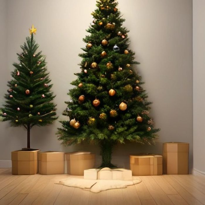 AI Christmas Tree Wall Decoration