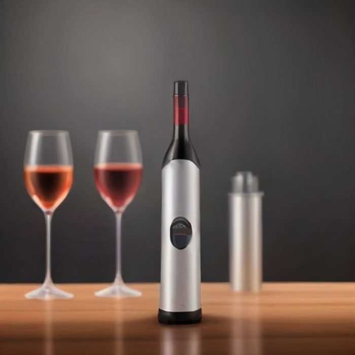 Festive Electric Wine Opener Set
